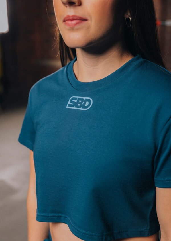 Crop top REFLECT (Teal)