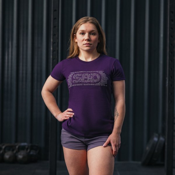 BRAND T-SHIRT ASPIRE (Purple)