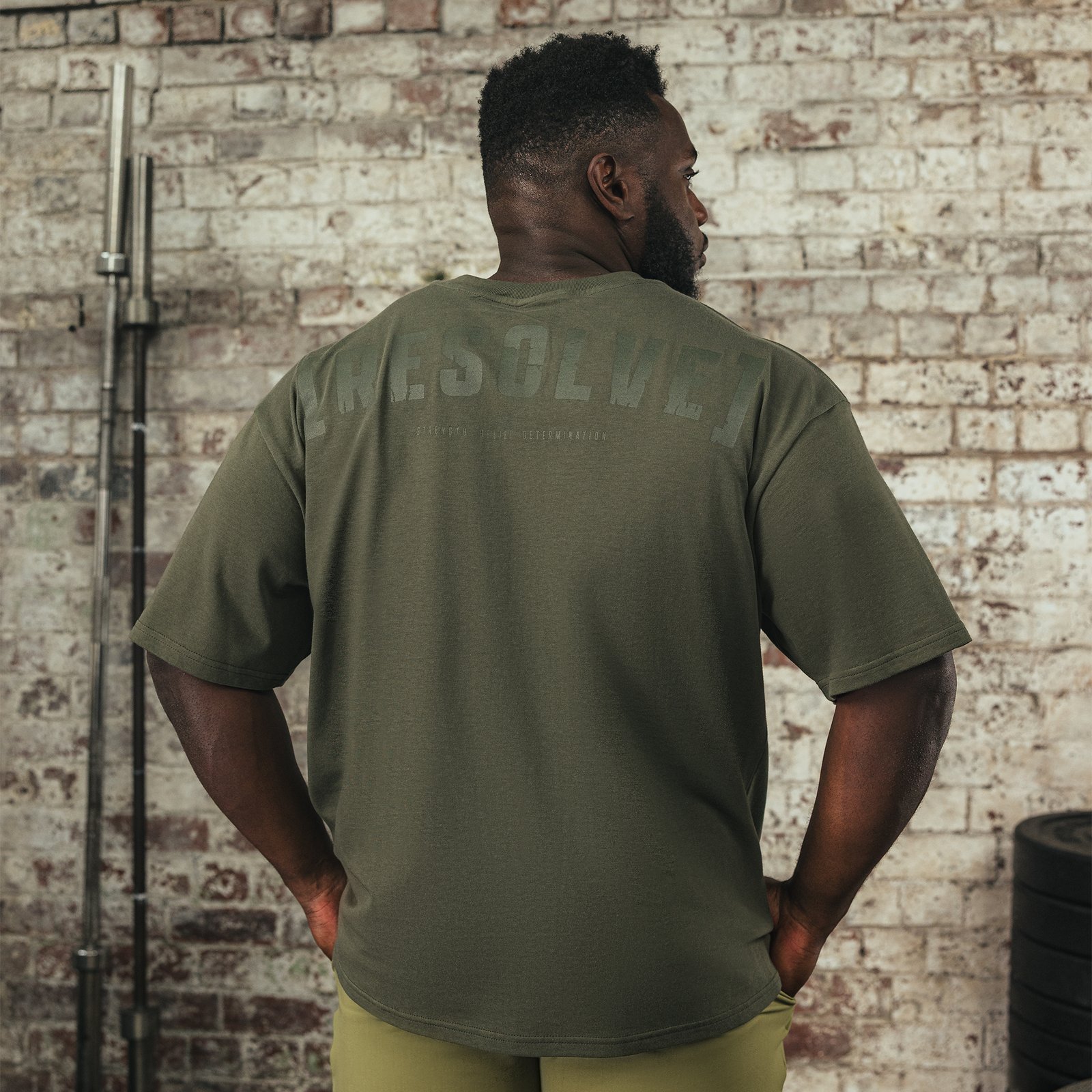 Polo oversize RESOLVE ( khaki )