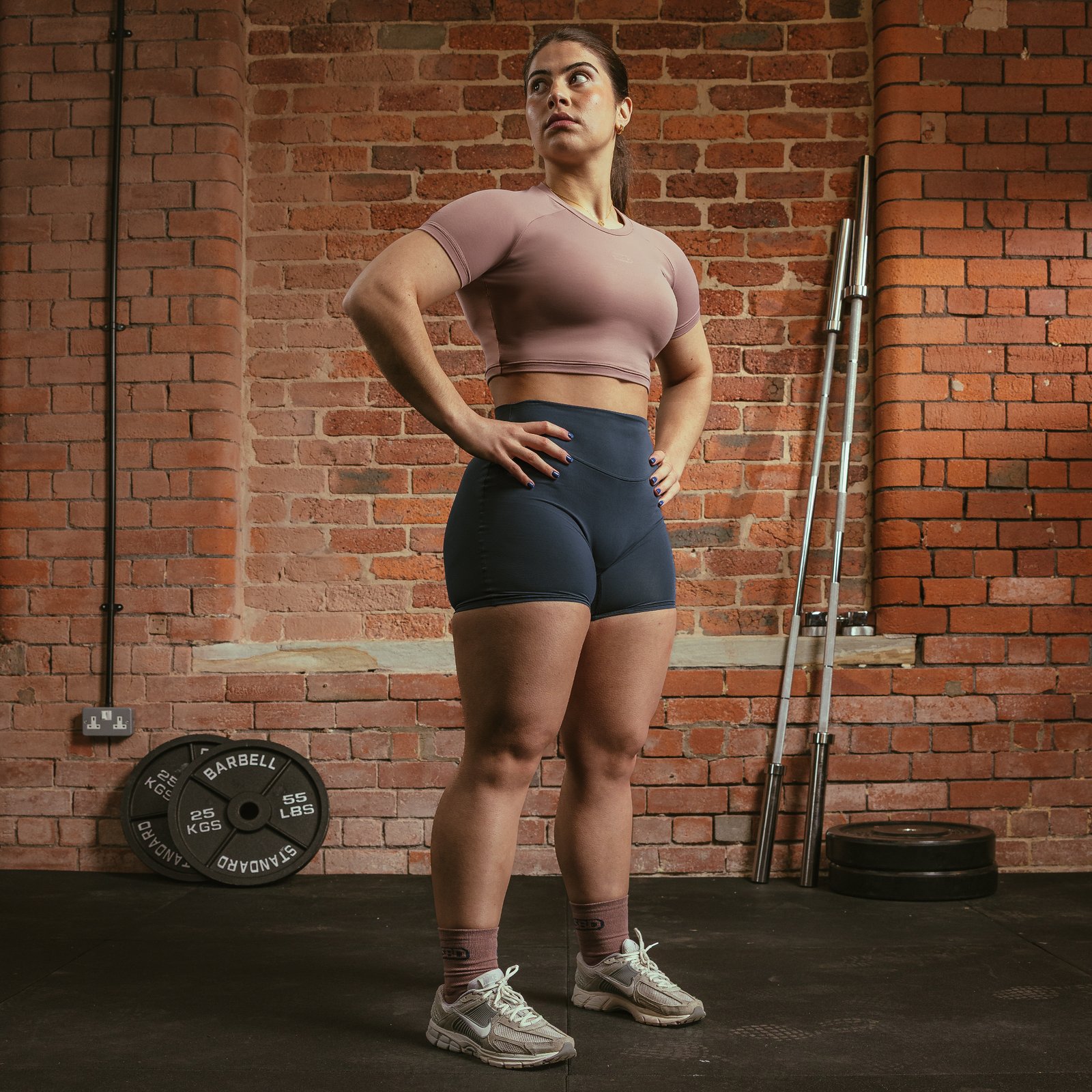 Crop top de entrenamiento Serenity