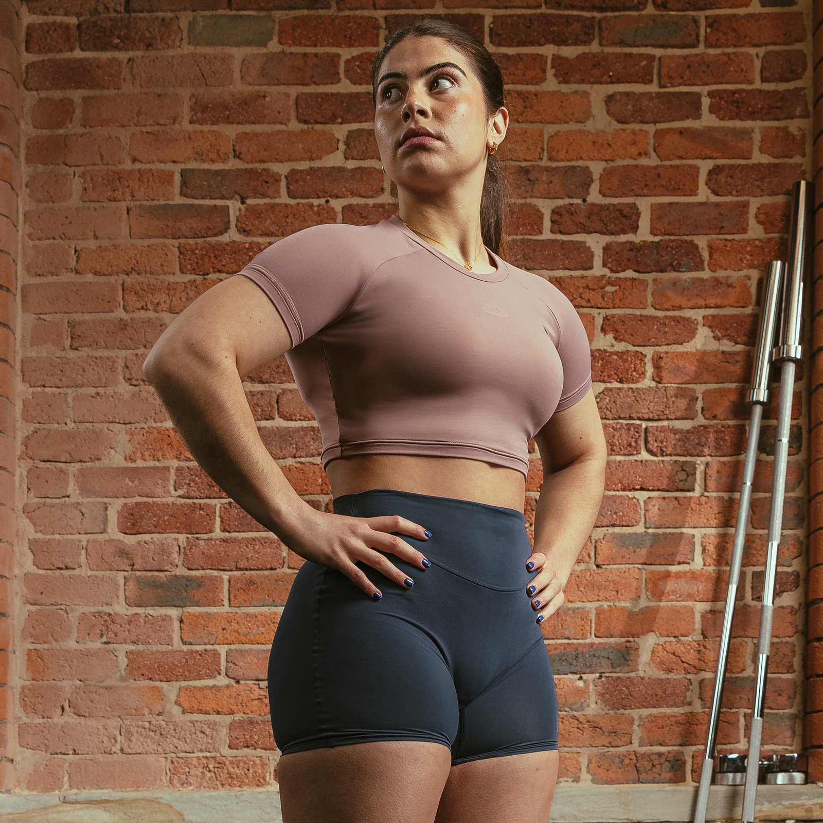 Crop top de entrenamiento Serenity